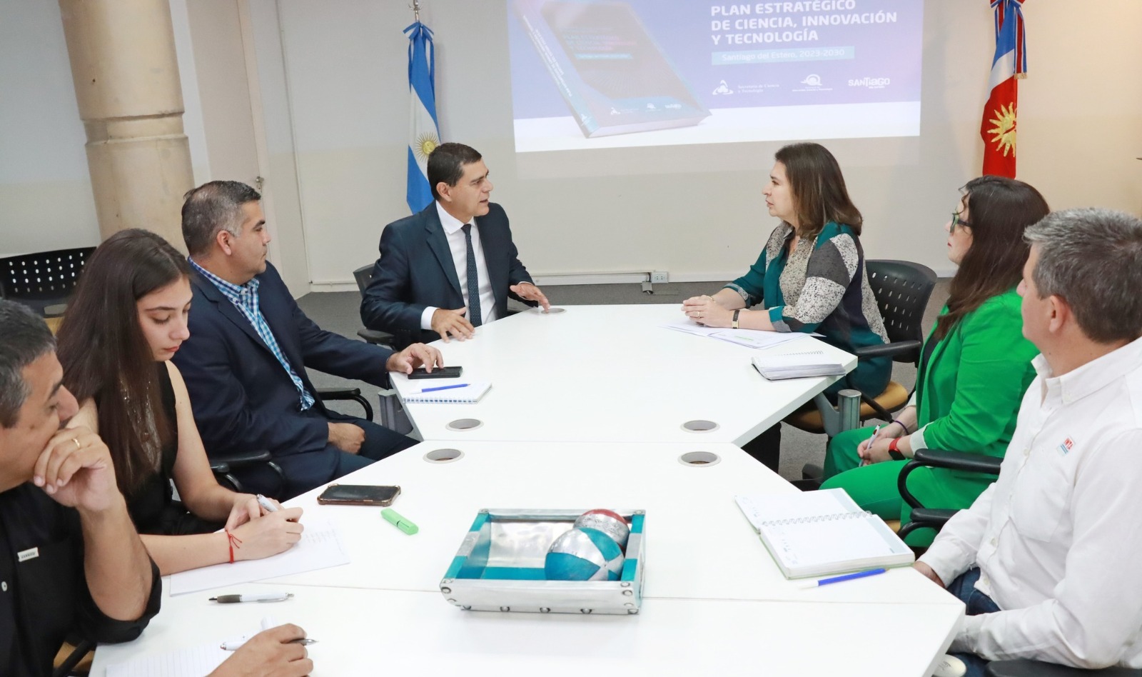Reunión clave con la coordinadora residente de la ONU en Argentina para el desarrollo sostenible en Santiago del Estero