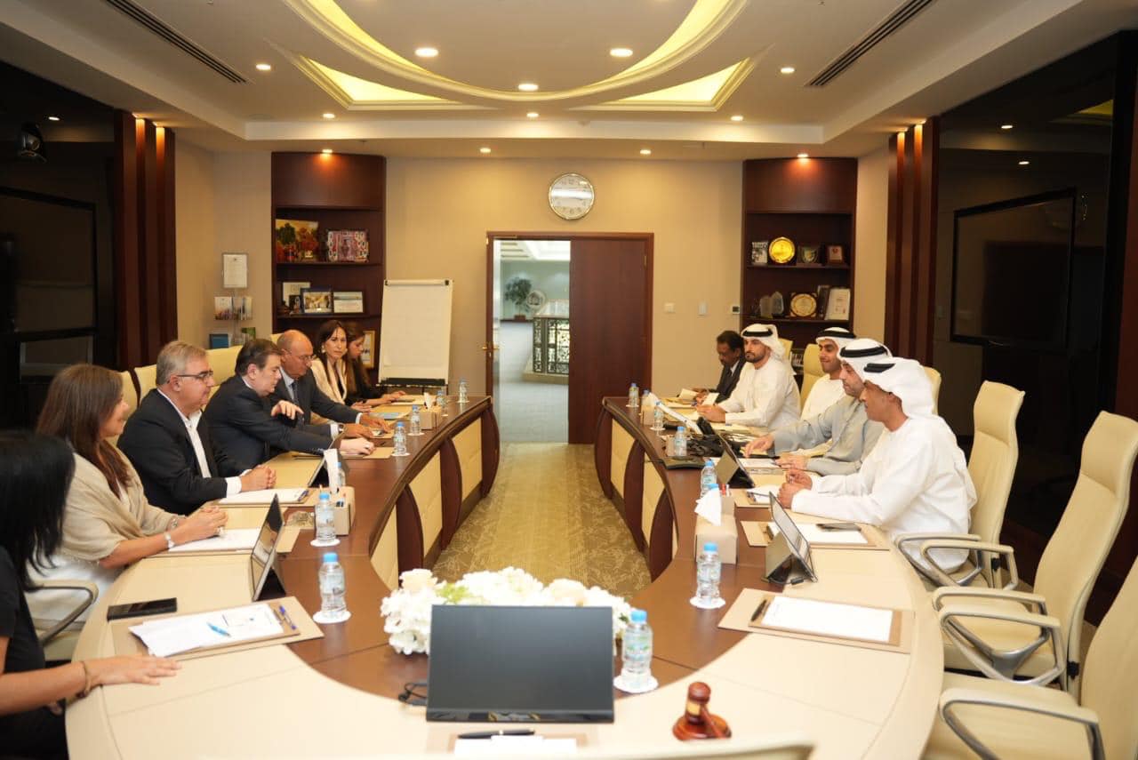 Zamora y Jalil dialogaron sobre el corredor bioceánico con fondos de inversión de los Emiratos Árabes