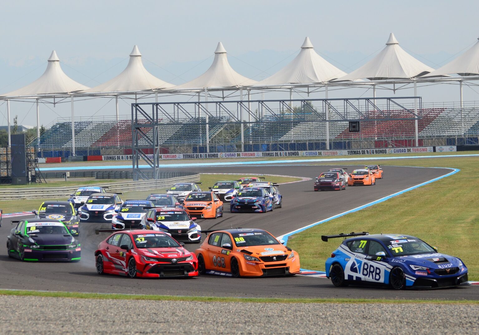Cronograma completo del TCR South América