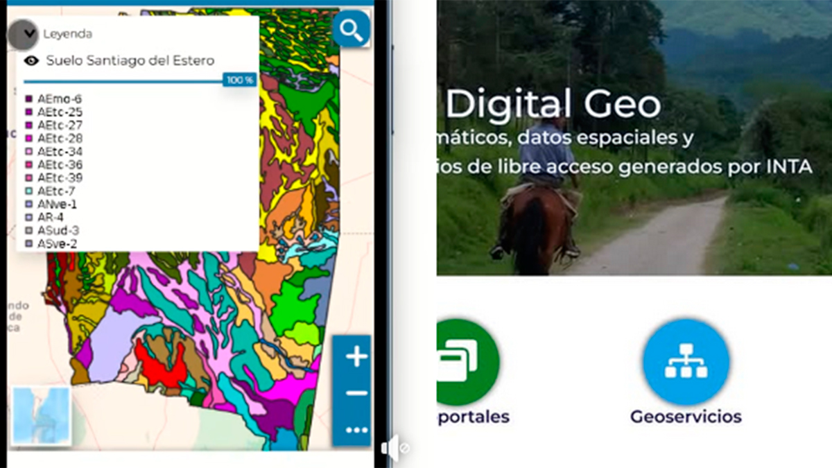 INTA lanza el Geoportal de la Región Santiago del Estero – Tucumán para potenciar la toma de decisiones con datos geoespaciales