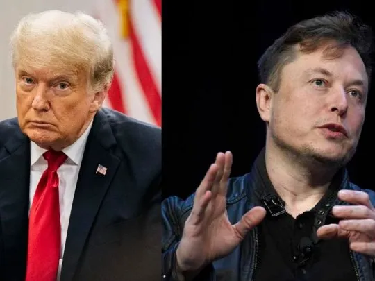 Las acciones de Tesla se hundieron más de 14% tras la pelea entre Elon Musk y Donald Trump