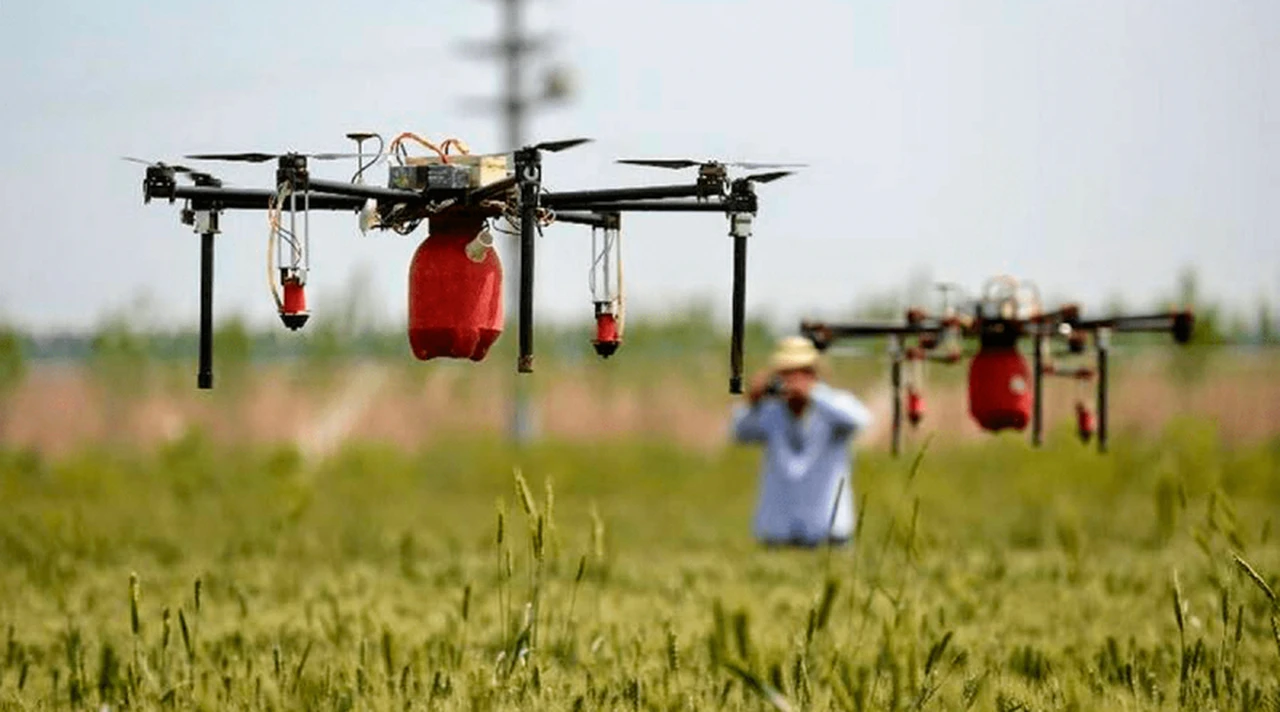 Organizan jornada sobre uso de drones en agricultura en Nuevo Líbano