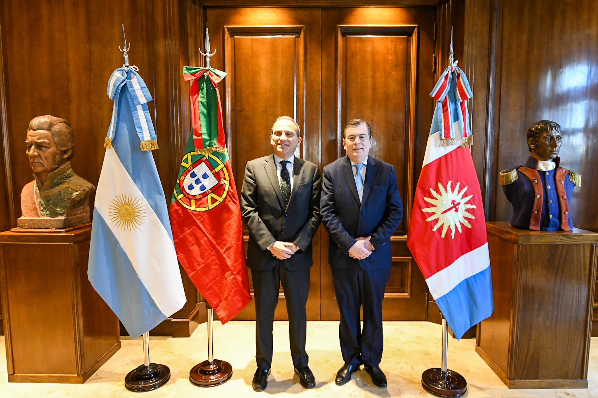 El embajador de Portugal está encantado con Santiago del Estero