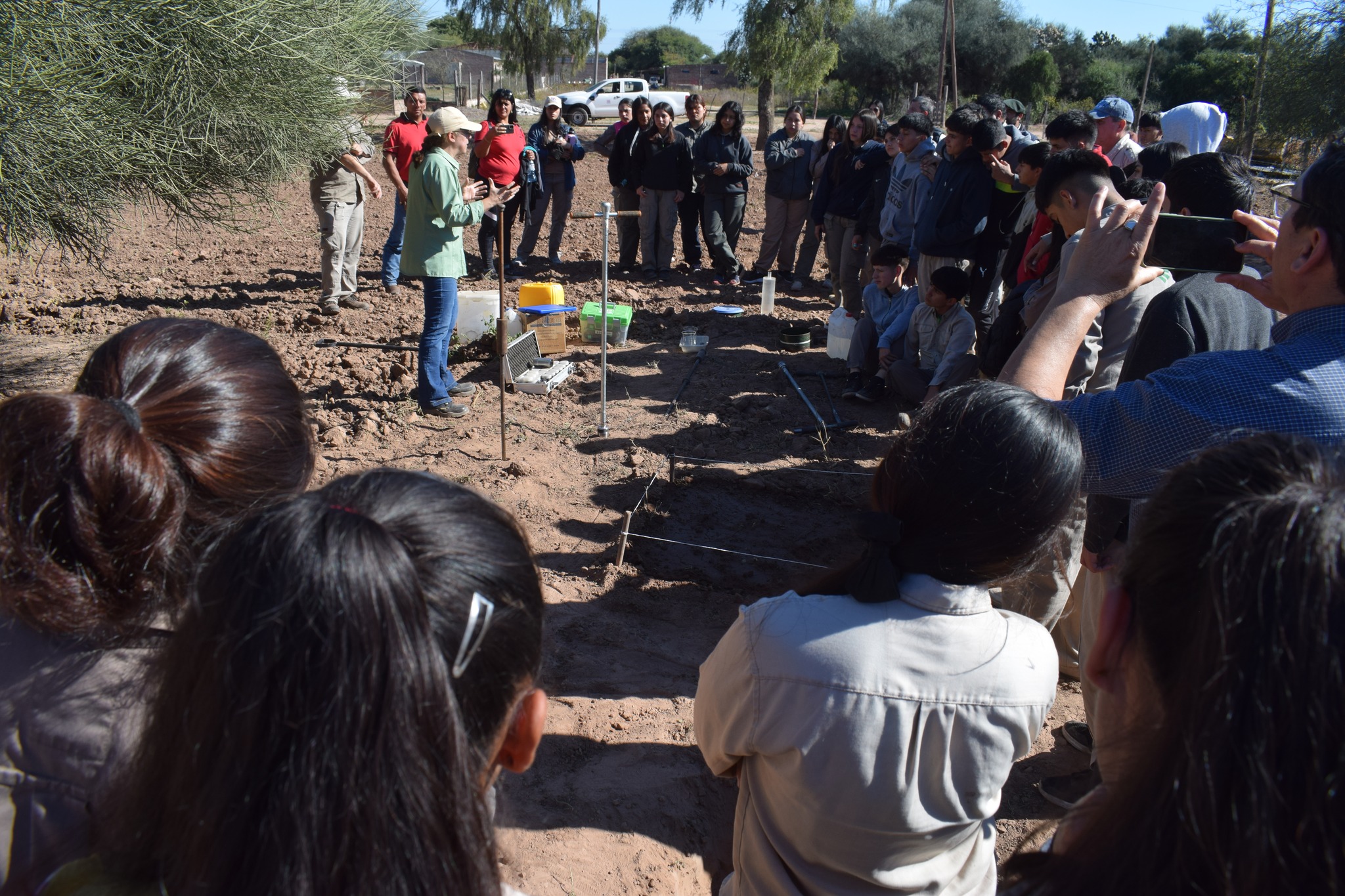 Jornada técnica sobre conservación y manejo de suelos en Los Pirpintos