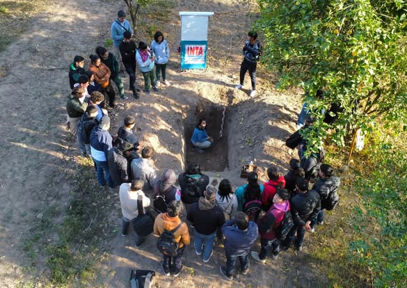El INTA y el Colegio “Madre Tierra” impulsan prácticas sustentables en el manejo del suelo