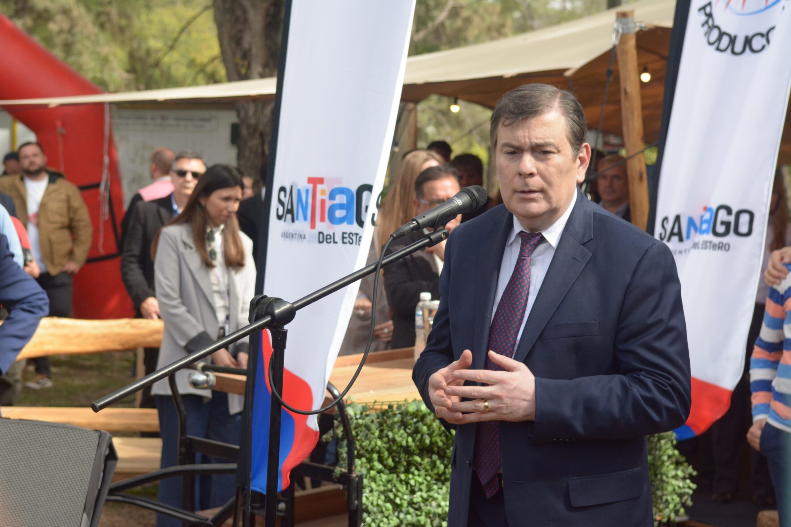 Zamora inauguró el Santiago Productivo: “Somos de las pocas provincias con balance comercial positivo”