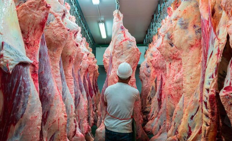 Argentina, el único país del Mercosur que exportó menos carne en 2025
