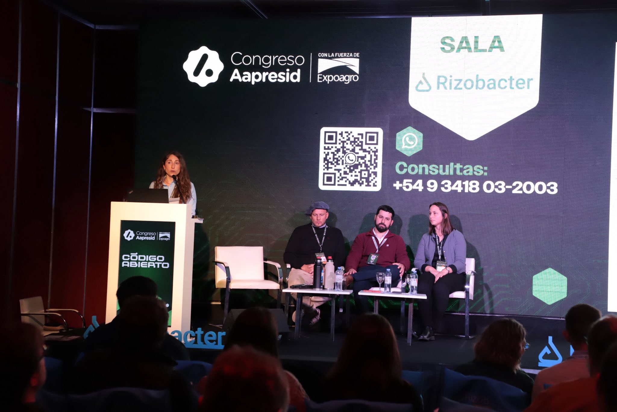 INTA Quimilí presentó avances sobre control de malezas en el Congreso Aapresid