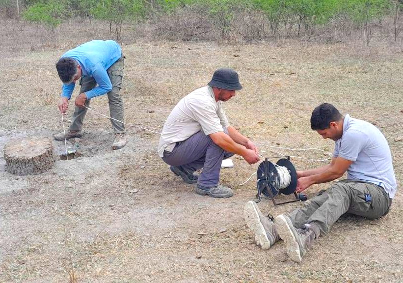 Choya: productores y técnicos instalan sistema para optimizar el uso del agua en la ganadería