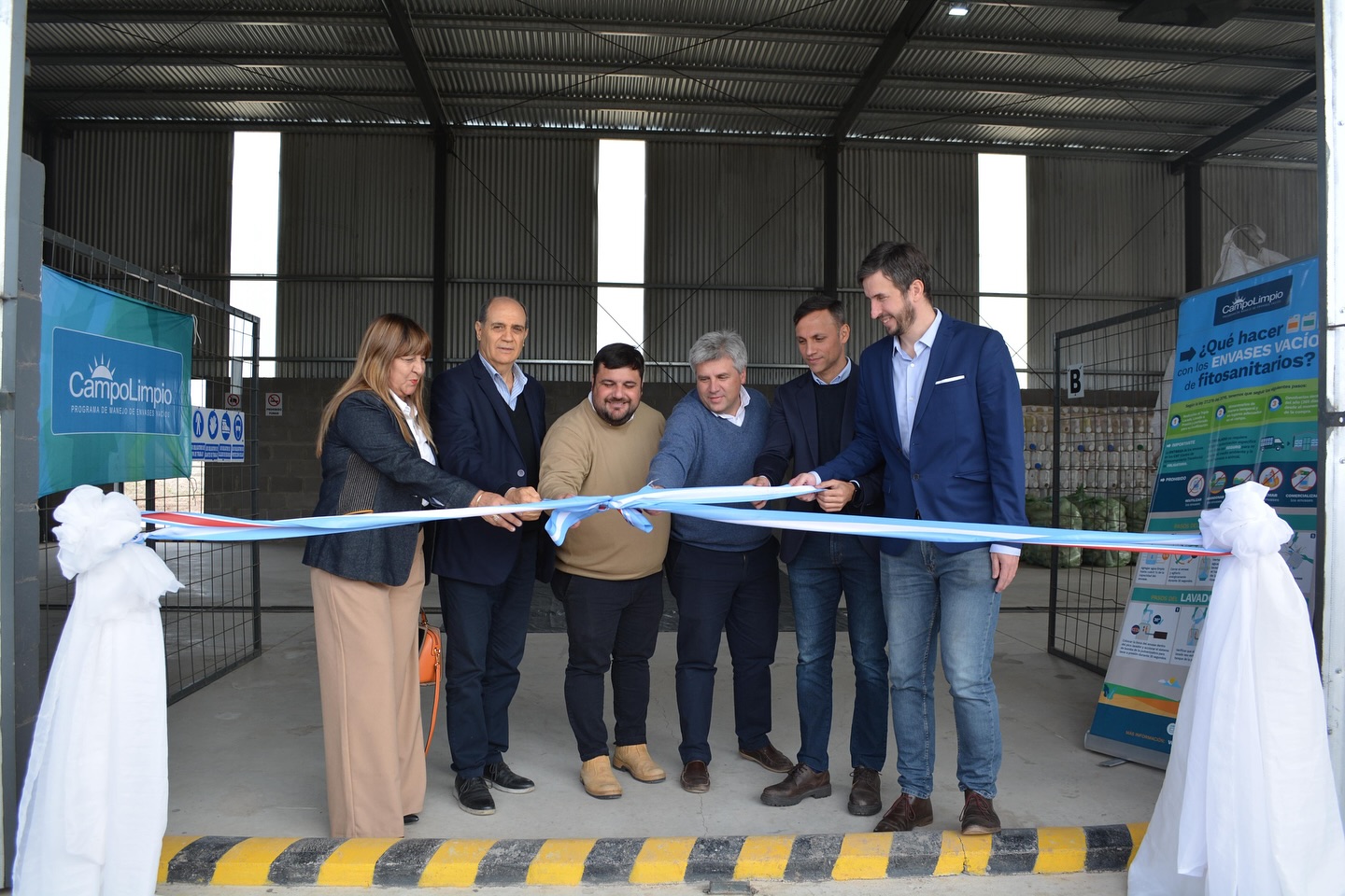 Santiago del Estero inauguró el Centro de Almacenamiento Transitorio de envases vacíos de fitosanitarios