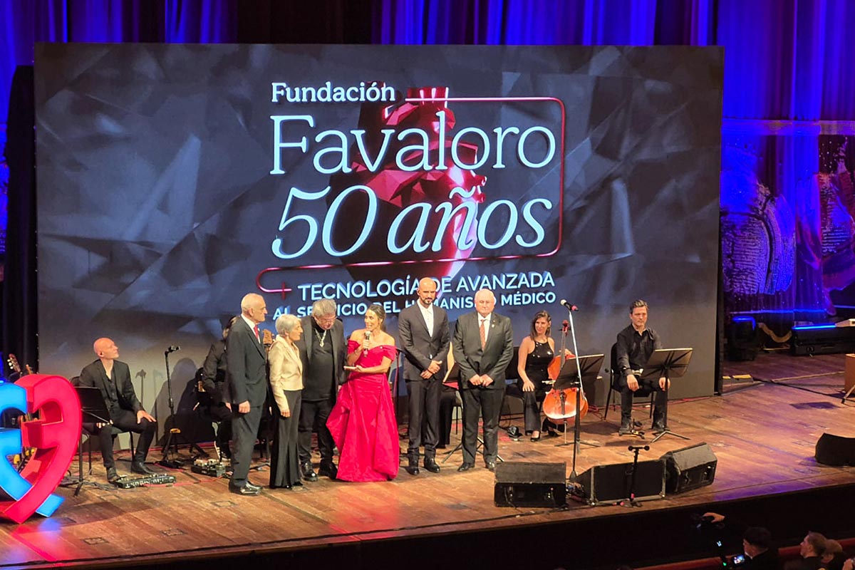 Un colegio bandeño participó de la gala por el 50° Aniversario de La Fundación Favaloro