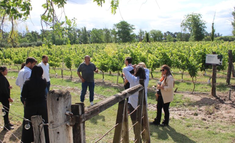 La bodega Finca María del Pilar capacita a los agentes de turismo
