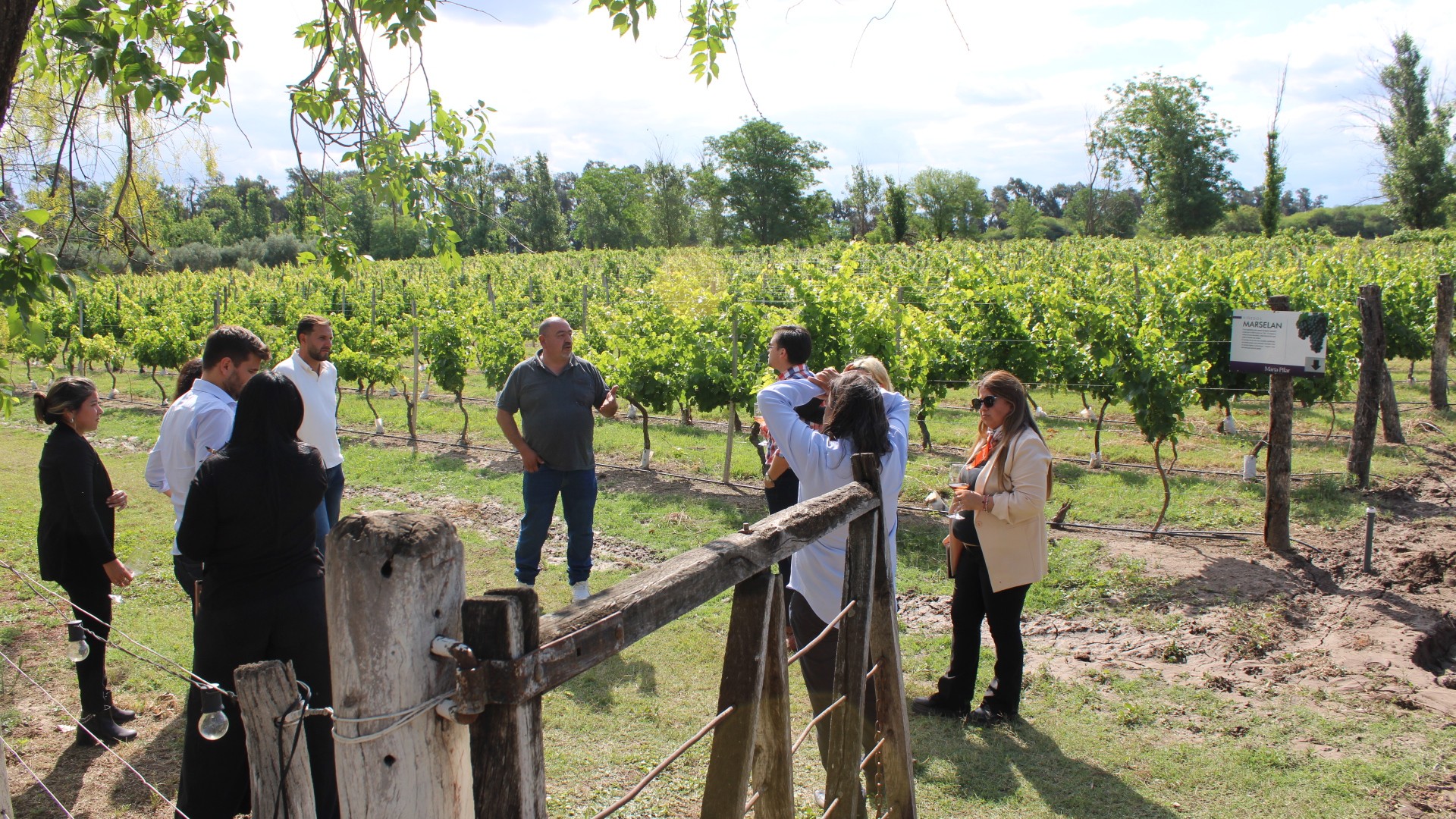 La bodega Finca María del Pilar capacita a los agentes de turismo