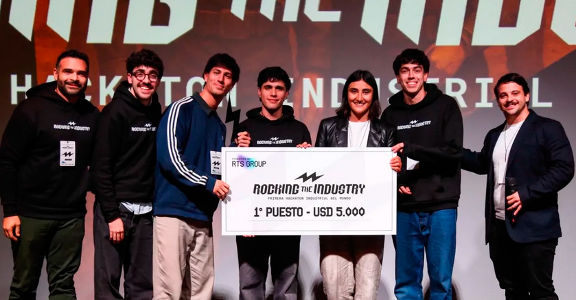 Jóvenes santiagueños ganaron la instancia nacional del Rocking The Industry con una propuesta innovadora