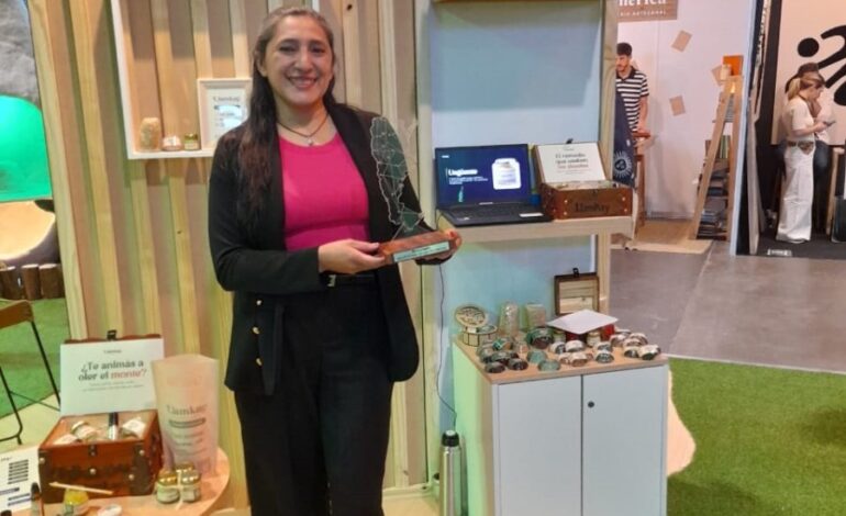 Orgullo santiagueño: Llamkay Cosmética Natural, premiada en la Feria Puro Diseño 2025