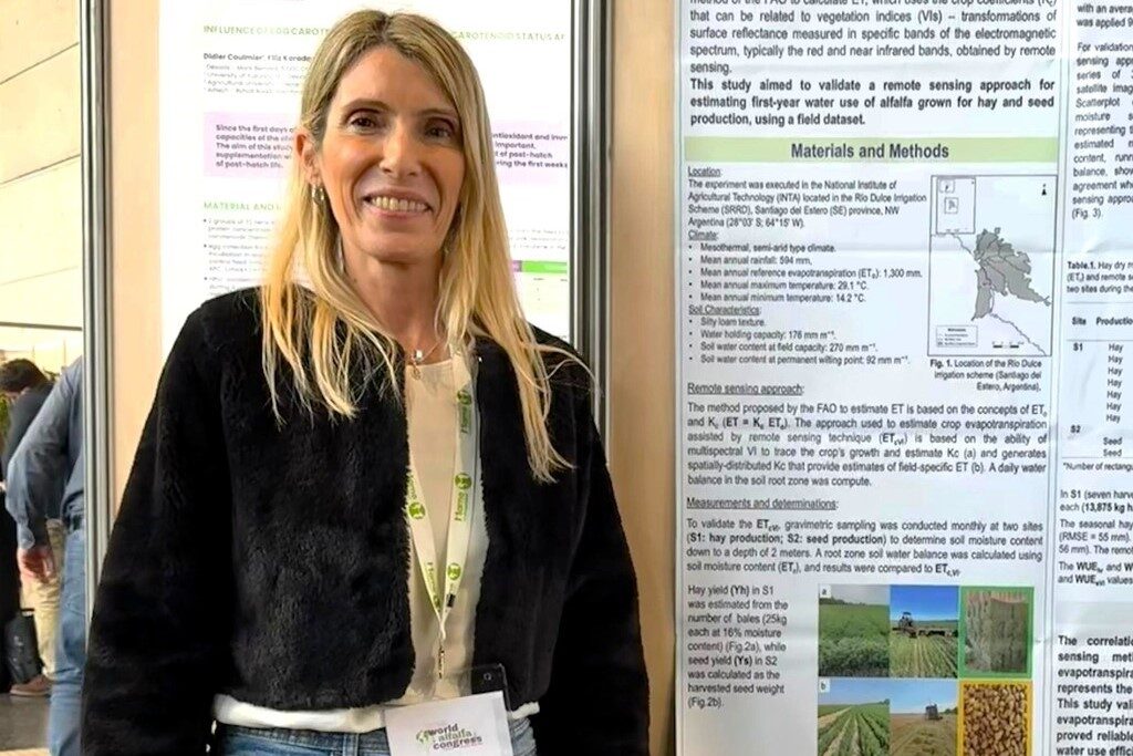 Investigadora del INTA Santiago representa a la Argentina en Francia