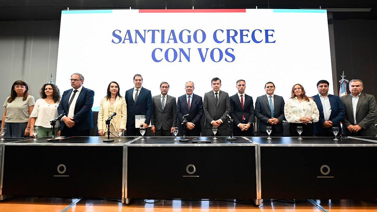 El gobernador Elías Suárez realizó el lanzamiento del programa de capacitación y formación laboral de jóvenes “Santiago Crece con Vos”