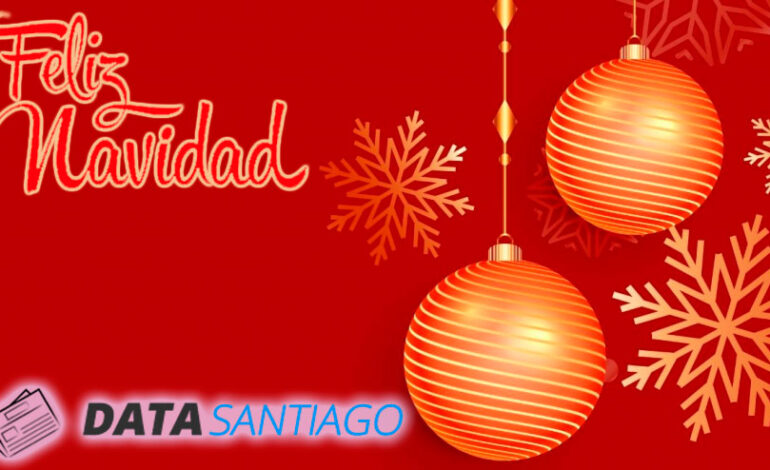 El equipo de Data Santiago les desea una muy feliz Navidad