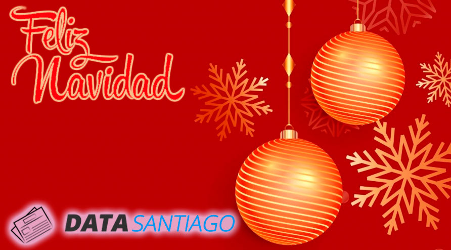 El equipo de Data Santiago les desea una muy feliz Navidad