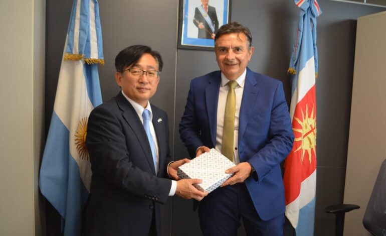 Autoridades provinciales mantuvieron un encuentro con representantes de la Embajada de Japón para fortalecer la cooperación bilateral