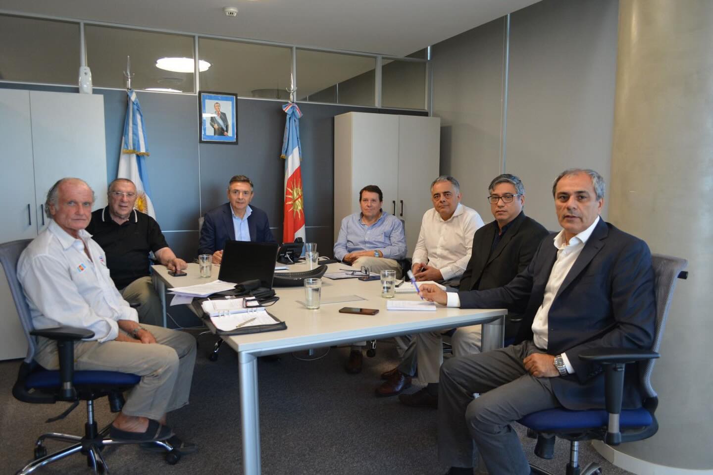Analizan avances y proyectos para el Parque Industrial de Frías en una reunión entre el municipio y autoridades provinciales