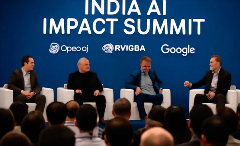 Comenzó la cuarta cumbre global de IA en Nueva Delhi