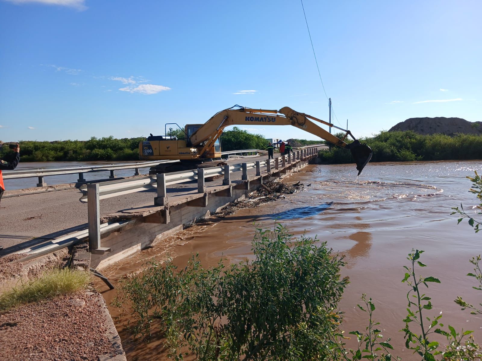 El Comité de Emergencia informó el estado de situación ante la crecida del Dulce y el Salado