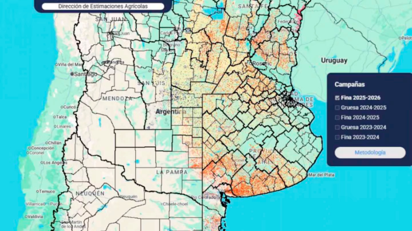 Presentan un mapa nacional de cultivos para mejorar la toma de decisiones en el agro