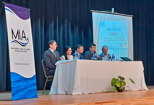 Fernández fue sede de la III Jornada Regional del Arsénico con un fuerte enfoque interdisciplinario