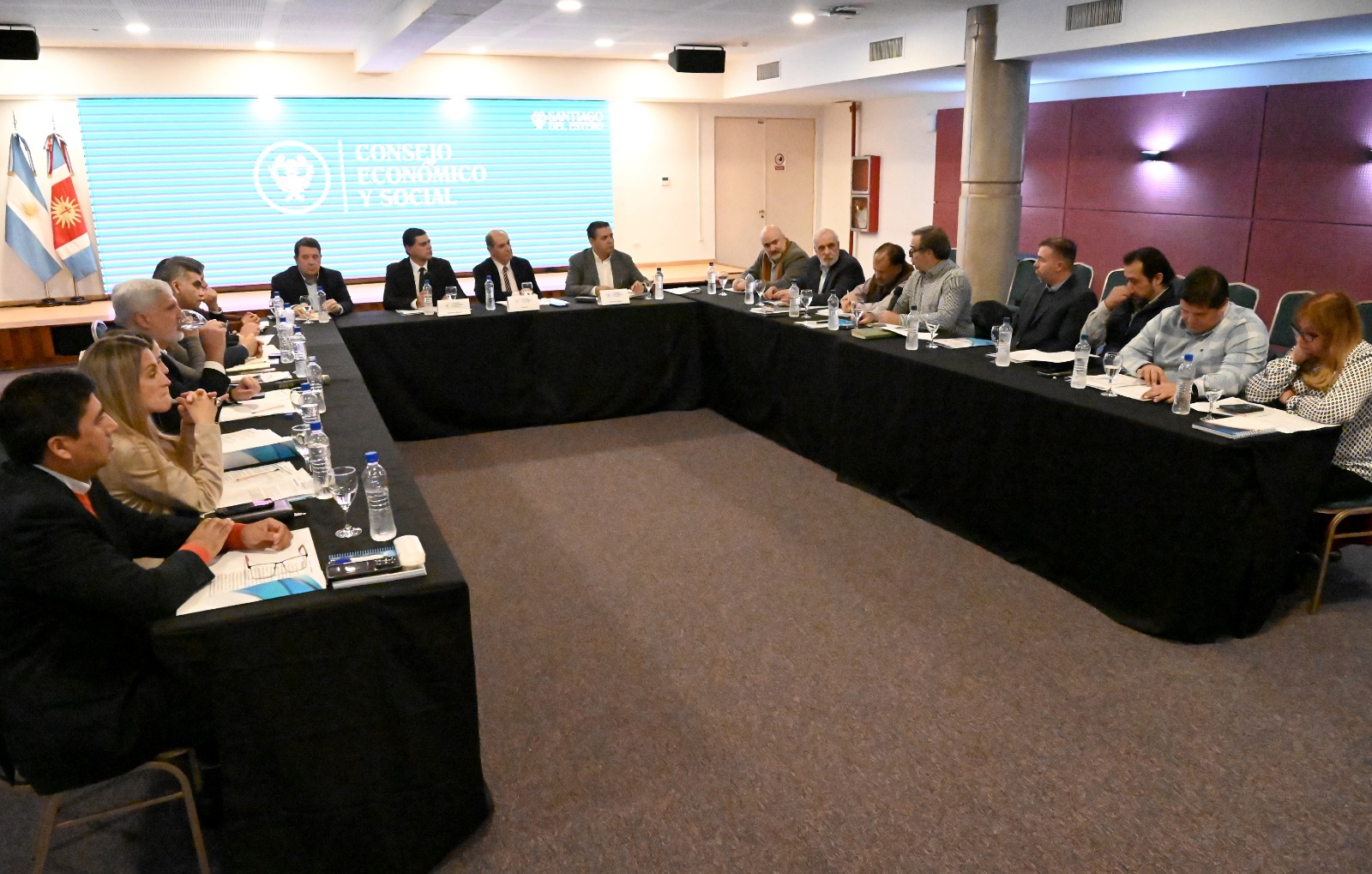 El Consejo Económico y Social se reunió con representantes del sector industrial