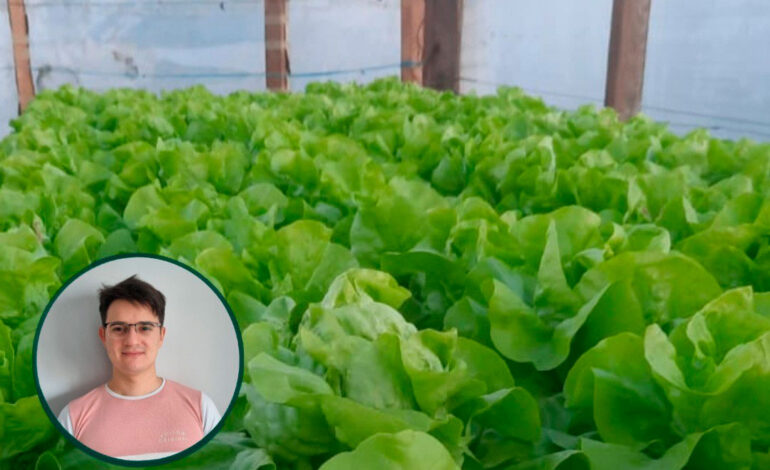 Del balcón al invernadero: el proyecto de un estudiante de la UNSE para producción sin tierra