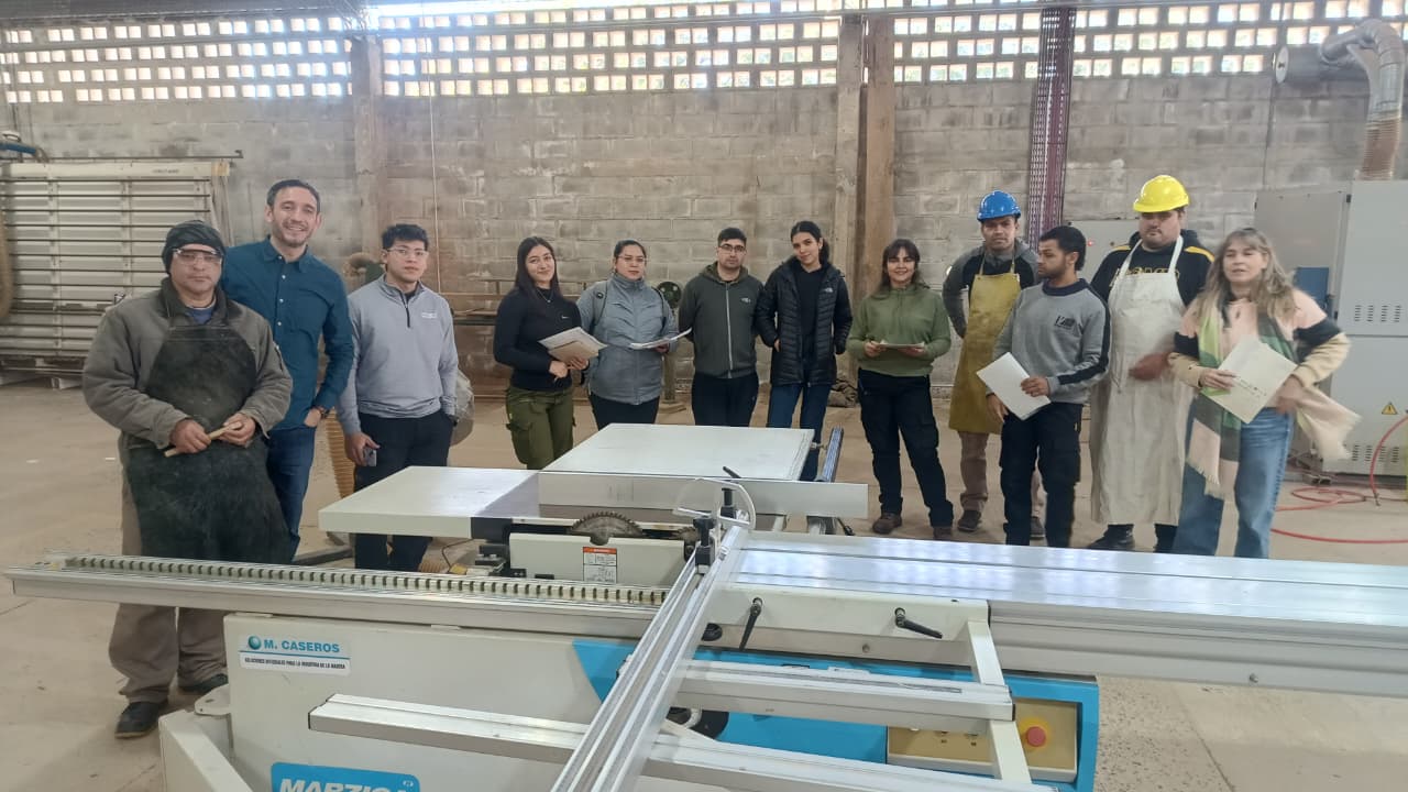 Jornadas prácticas para fortalecer la producción de carpintería industrial