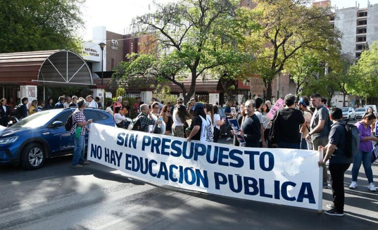 Las universidades públicas se movilizan por cuarta vez contra el ajuste de Milei