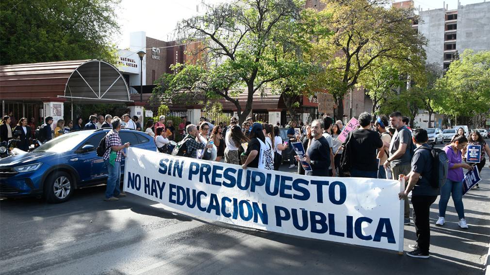 Las universidades públicas se movilizan por cuarta vez contra el ajuste de Milei