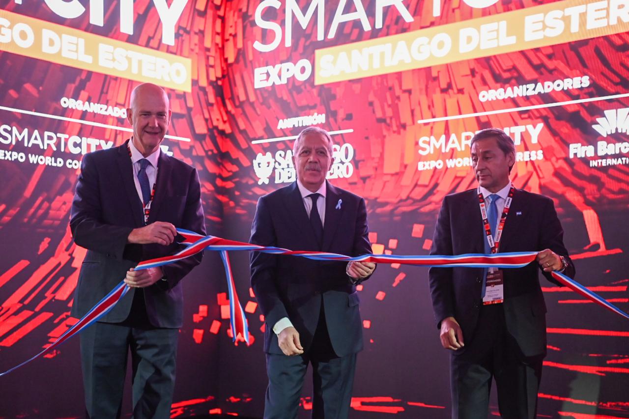 Elías Suárez inauguró el Smart City Expo 2026 y reafirmó el perfil innovador de Santiago del Estero
