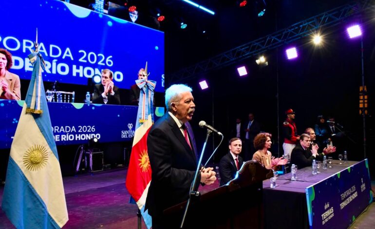 Con grandes expectativas el gobernador Elías Suárez inauguró la temporada turística invernal 2026 de Las Termas