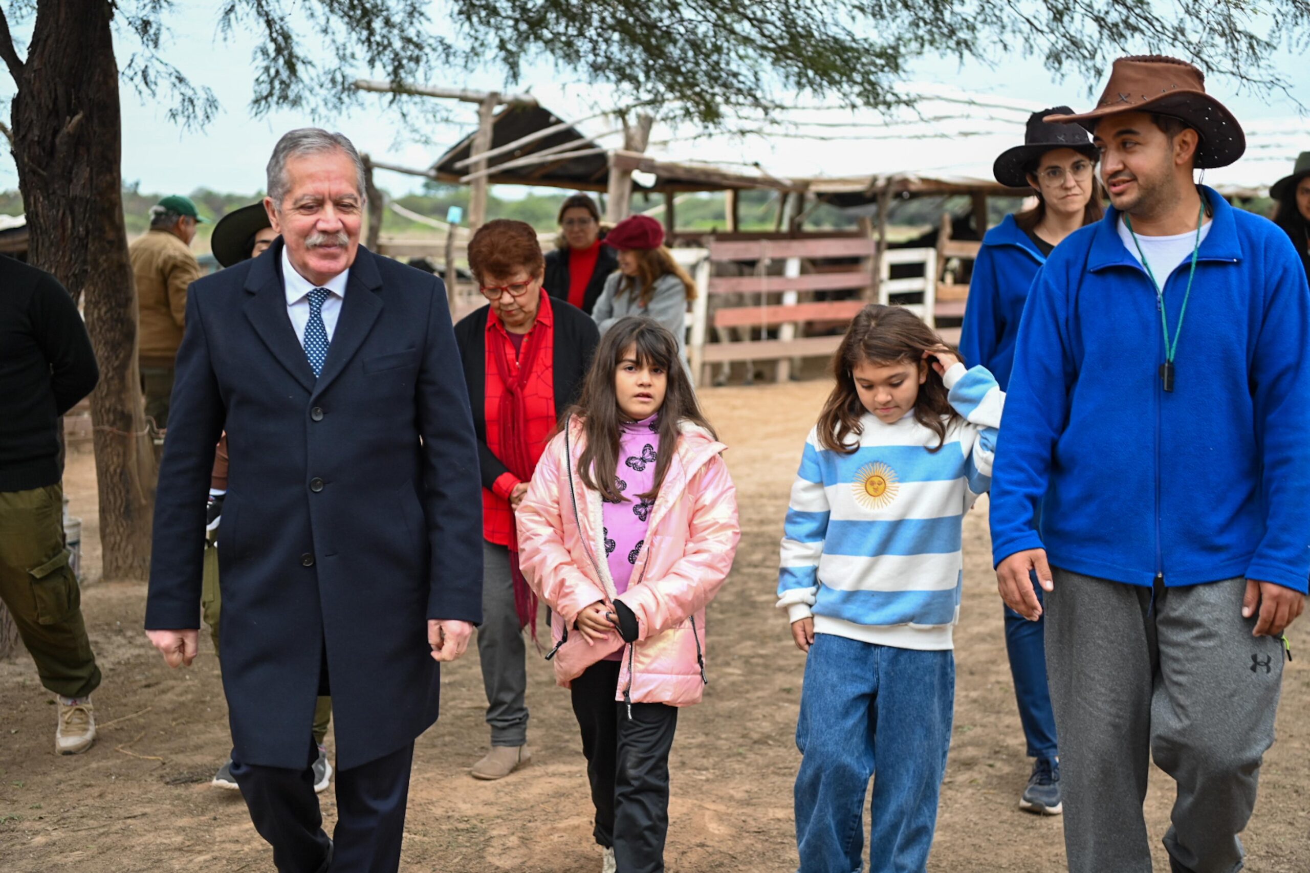 El gobernador visitó la reserva ecológica de la Fundación Estilo Campo