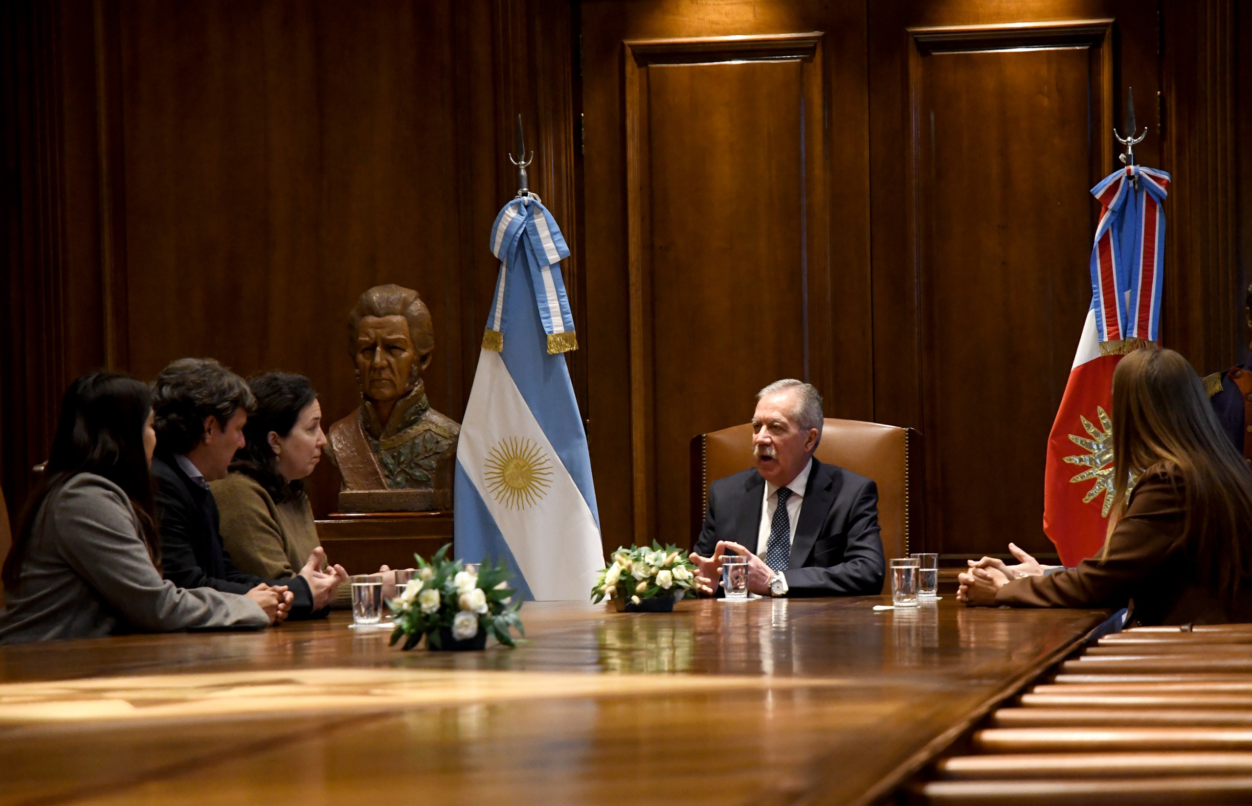 El Gobernador recibió a representantes de FAO Argentina