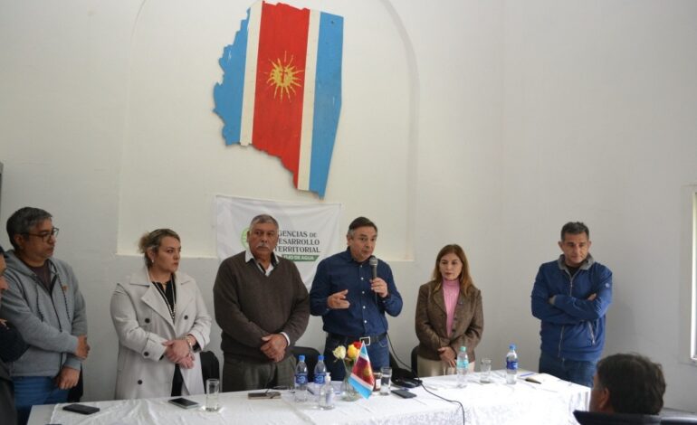 Ojo de Agua fortalece el trabajo conjunto con productores y autoridades provinciales