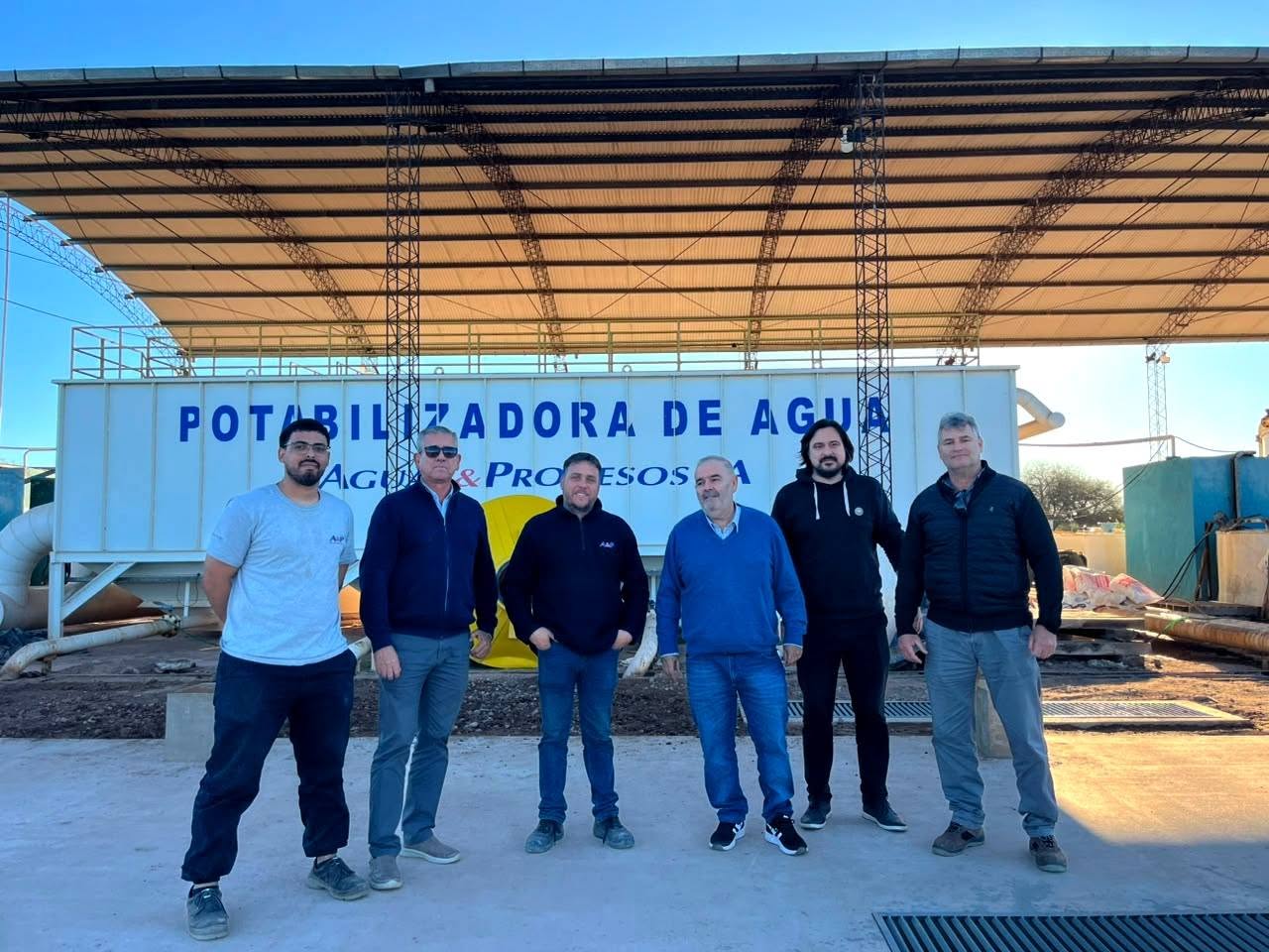 Avanza la construcción de la Planta Potabilizadora de Monte Quemado