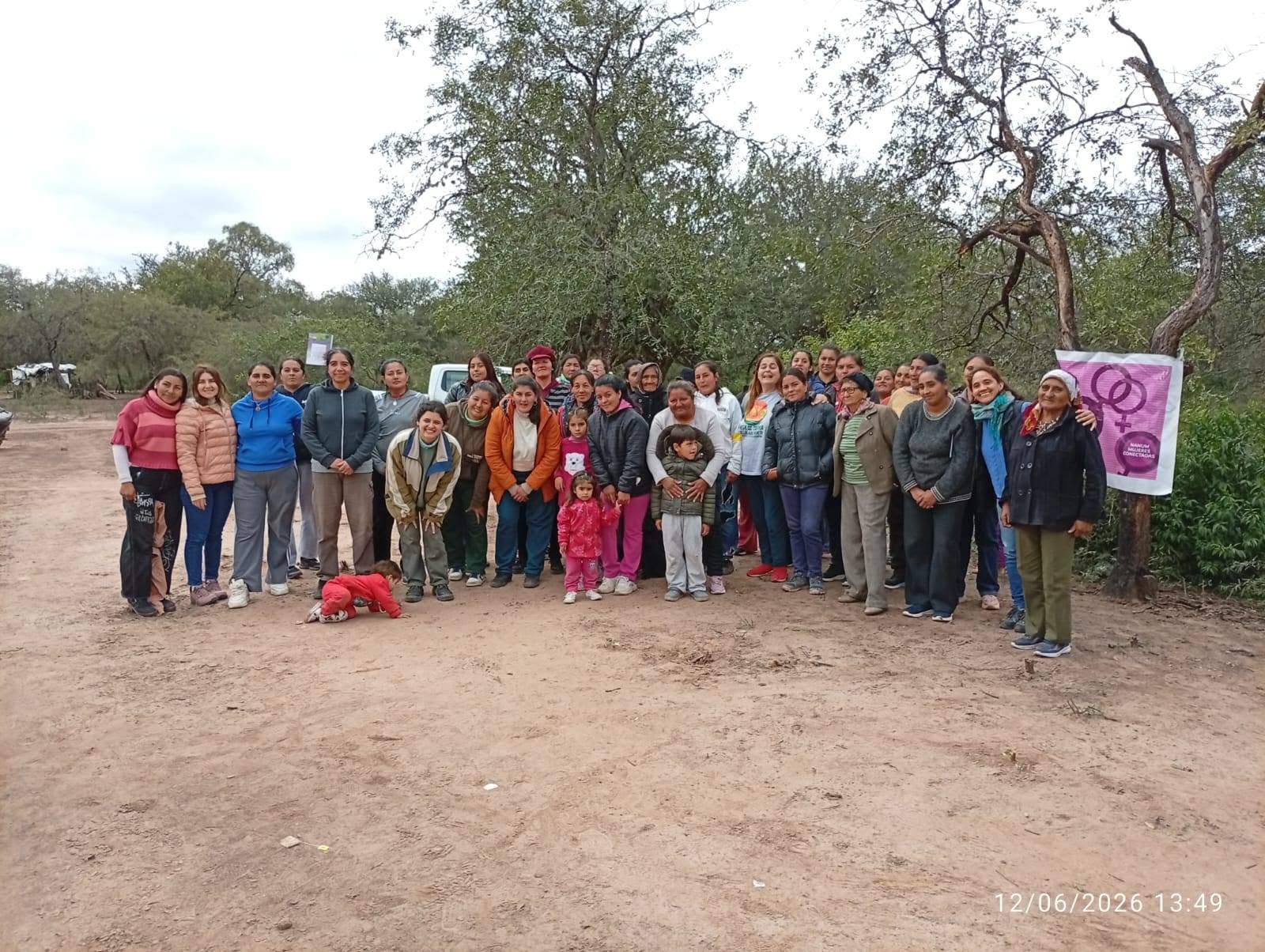 Capacitan a productoras sobre manejo y conservación de bosques nativos en San José de Boquerón