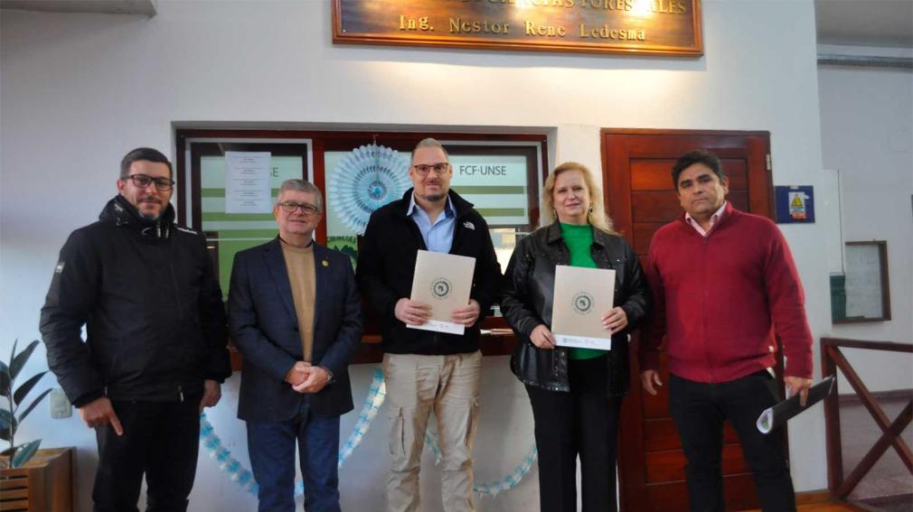 La Facultad de Ciencias Forestales y Estancia Figueroa S.A. unen esfuerzos para generar conocimiento y desarrollo sostenible