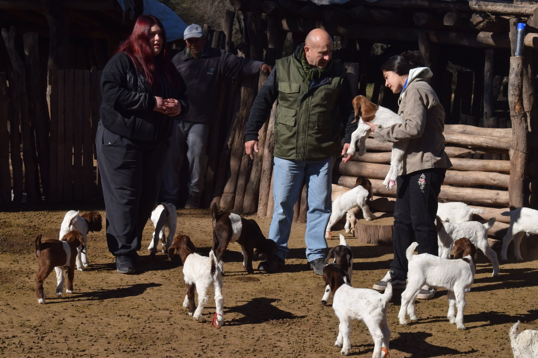 Fortalecen el manejo sanitario de los rodeos caprinos en Añatuya