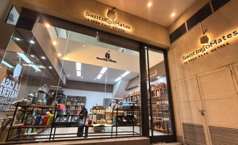 Santiago Mates abrió su nuevo local y apuesta a ser la casa matera más grande del norte