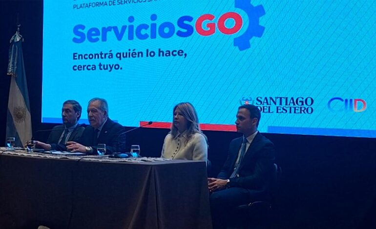 Presentaron ServicioSGO, una plataforma para conectar oficios y servicios sin intermediarios