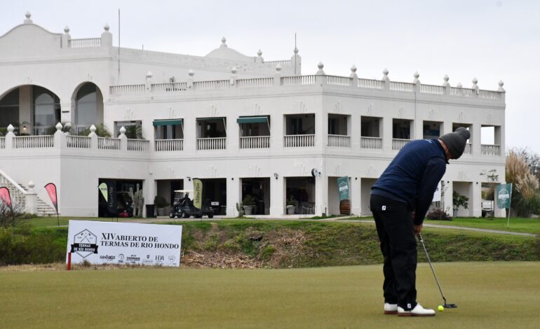 Exitoso comienzo del XIV Abierto de Golf en la ciudad termal