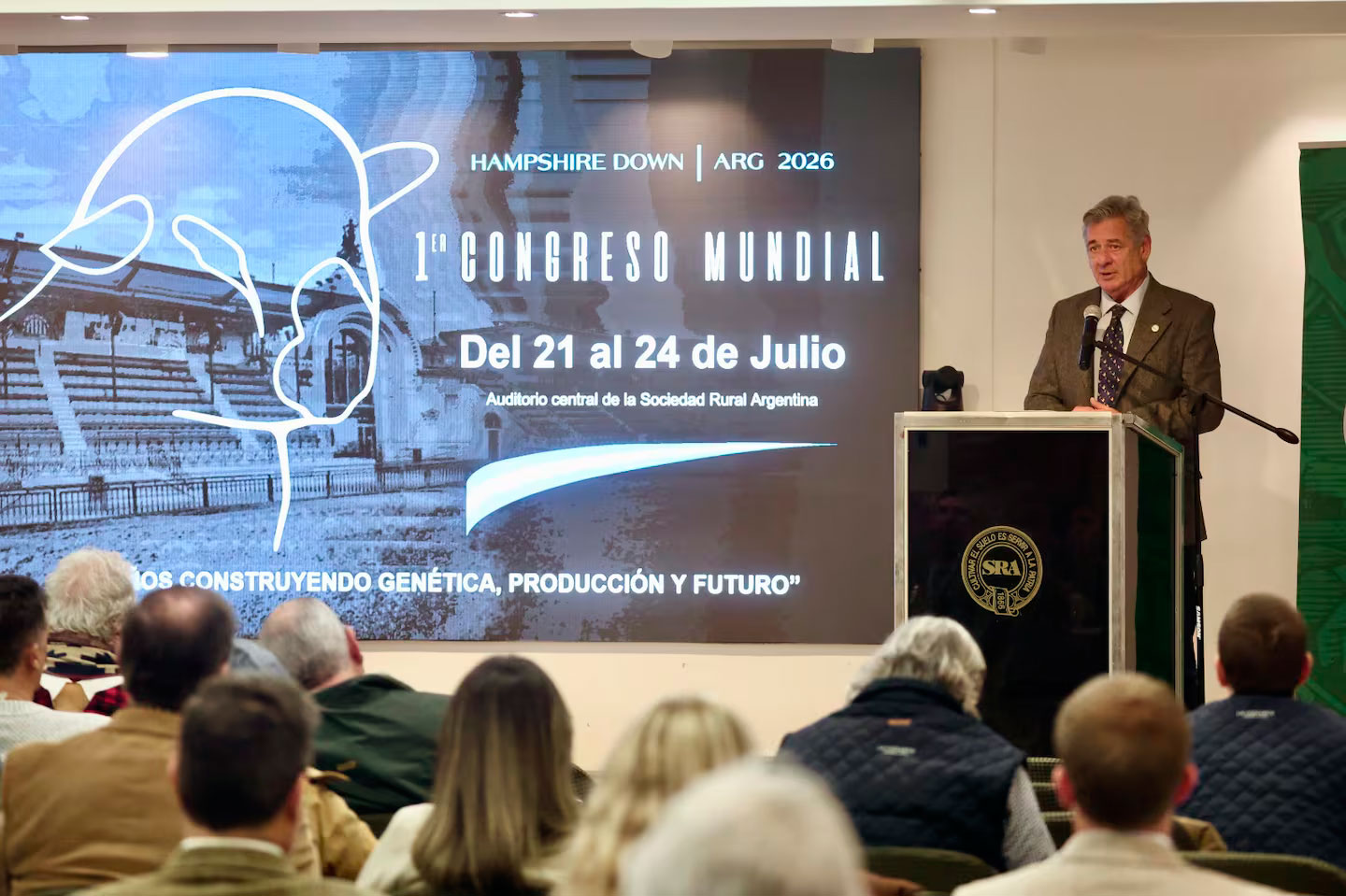Argentina es sede del 1° Congreso Mundial Ovino de Hampshire Down y se posiciona como referente global