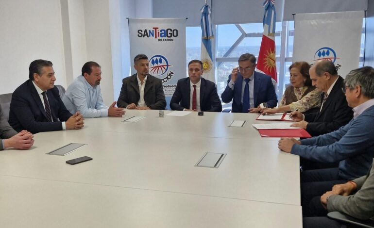 Firman convenio para potenciar la asistencia ganadera