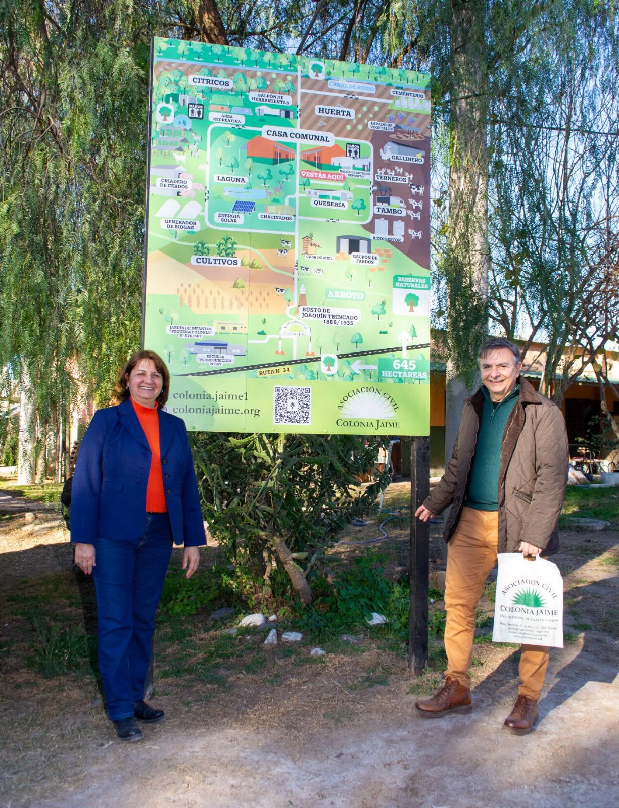 Colonia Jaime avanza en un proyecto para modernizar su producción quesera
