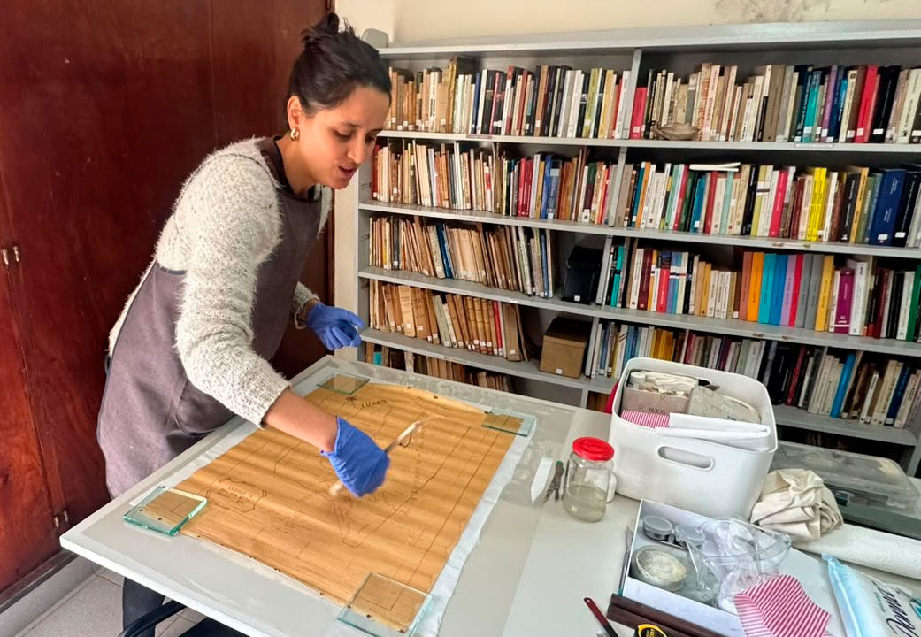 Consolidan un espacio clave para la conservación del patrimonio santiagueño